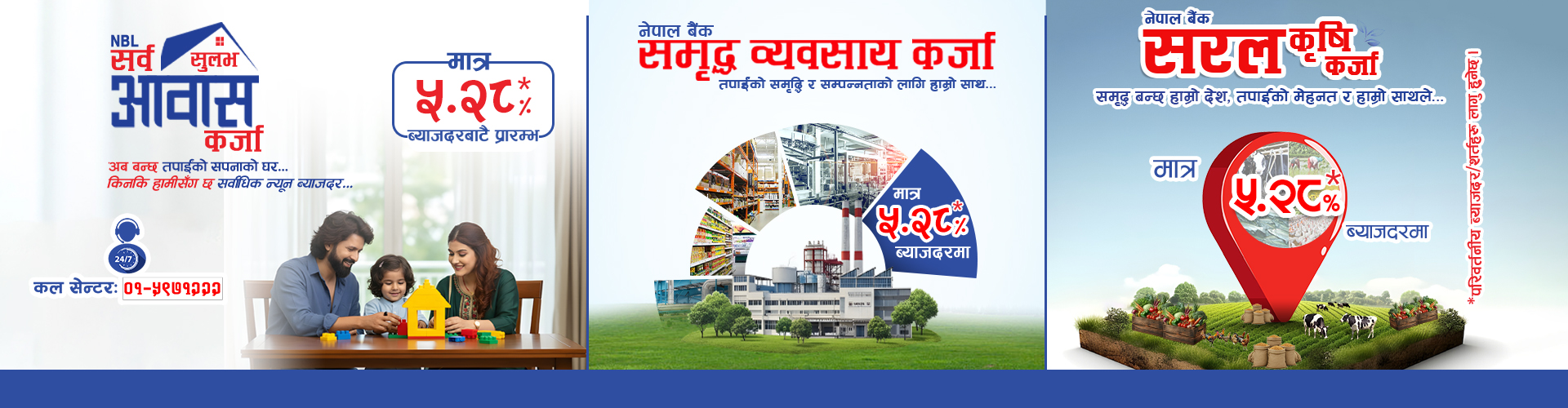 NBL Sarwasulabh, Samridhha & Saral Krishi Karja