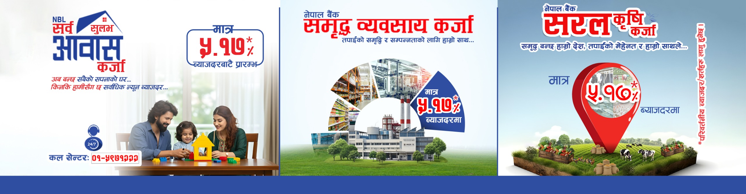 NBL Sarwasulabh, Samridhha & Saral Krishi Karja