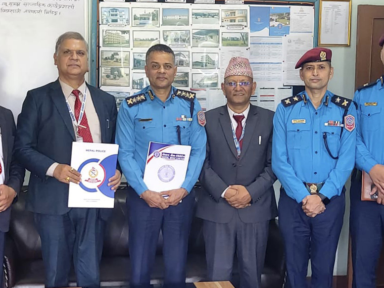 Press Release about Nepal Bank Limited and Nepal Police School