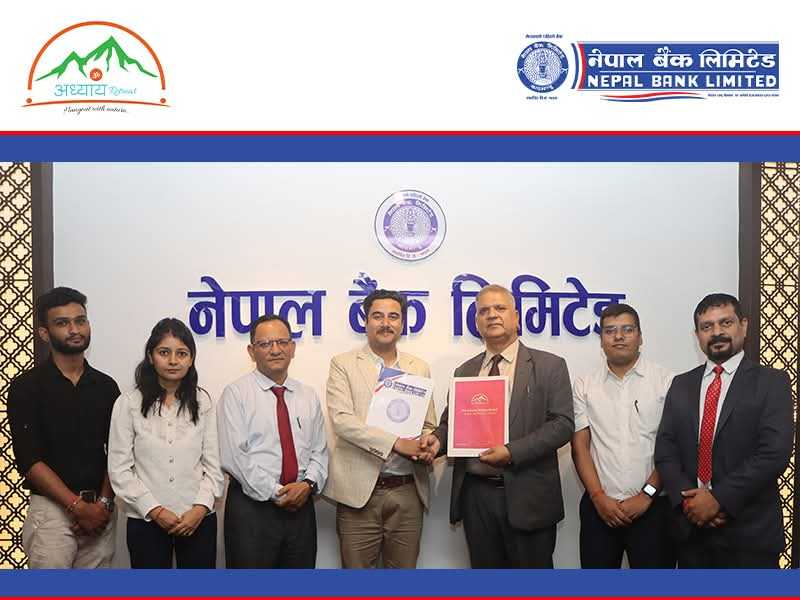 Press Release about agreement with Om Adhyaya Retreat Pvt Ltd